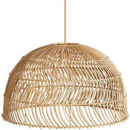 Lampe Suspendue En Rotin - Boho Bali - Yamly Naturel