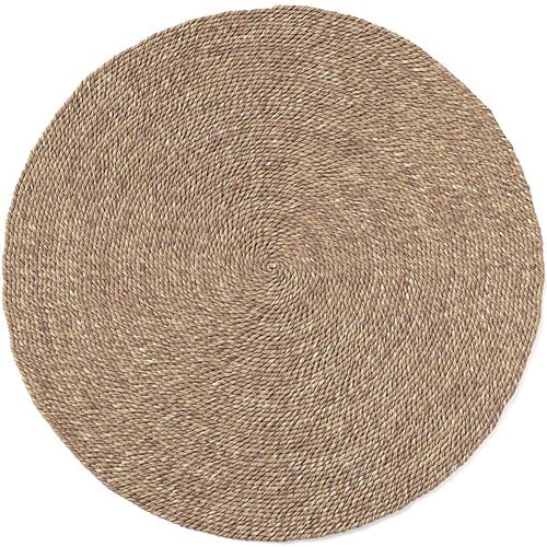 Tapis Rond En Jute - Boho Bali - 100 Cm - Jenón Naturel