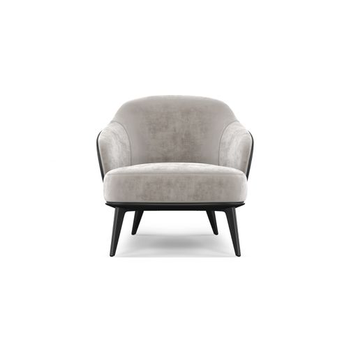 Fauteuil Tapissé En Velours - Fauteuil - Renaud Brique