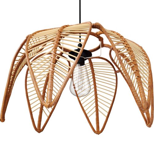 Lampe De Plafond En Rotin - Style Boho Bali - Heyma Naturel