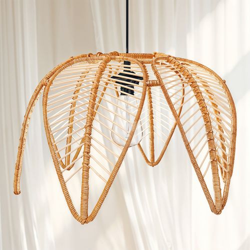 Lampe De Plafond En Rotin - Style Boho Bali - Heyma Naturel