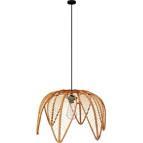 Lampe De Plafond En Rotin - Style Boho Bali - Heyma Naturel