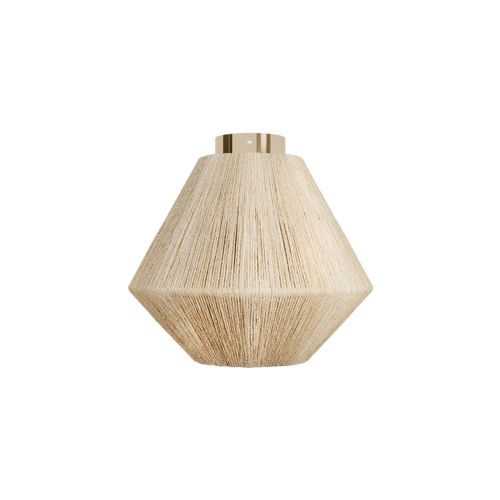 Lampe De Plafond - Plafonnier Boho Bali - Memu Doré Vieilli