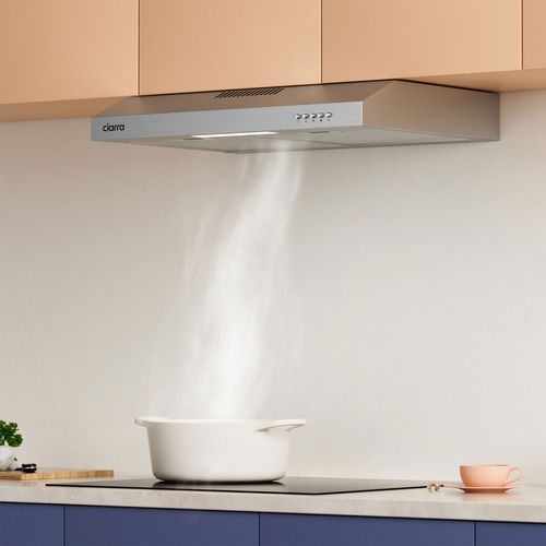 Hotte Intégrée Cbcs6903d-s 60cm Avec LED Eclairage Inox