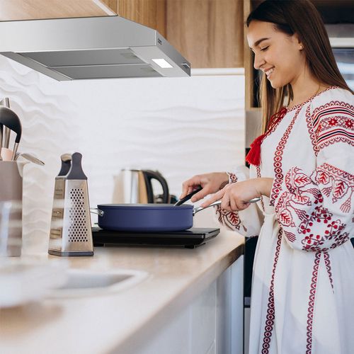 Hotte Intégrée Cbcs6903d-s 60cm Avec LED Eclairage Inox