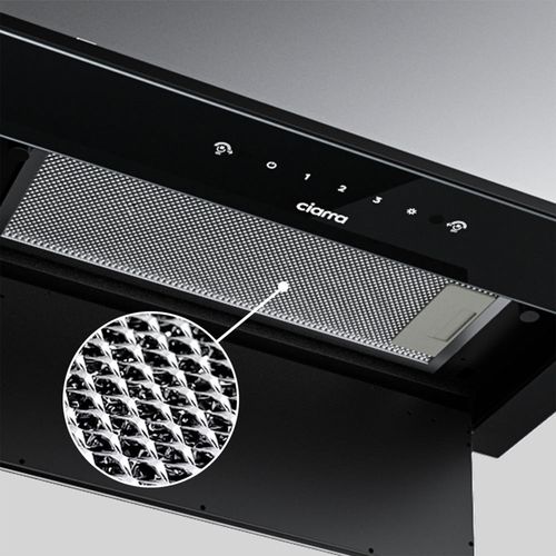 Hotte Encastrable Cbcb5931b-ow 52cm, Commande Gestuelle et Tactile, Silencieuse