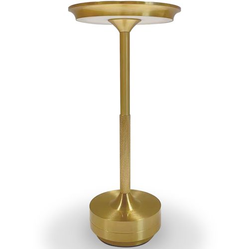 Lampe De Table LED Portable – Rechargeable Par USB – Allisse Doré