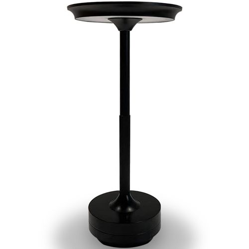 Lampe De Table LED Portable – Rechargeable Par USB – Allisse Noir