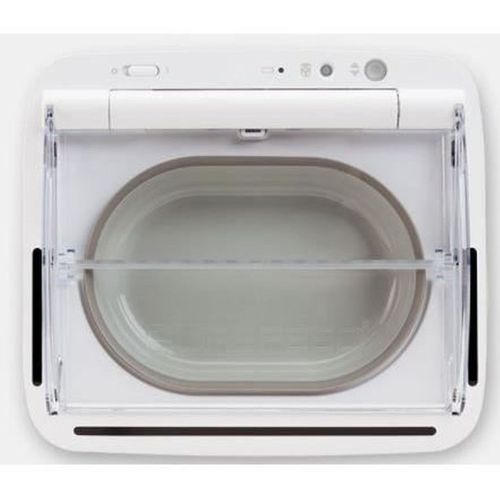 Surefeed Distributeur De Nourriture Pour Chat Anti-odeur - Blanc (livré Avec Un Bol Simple)