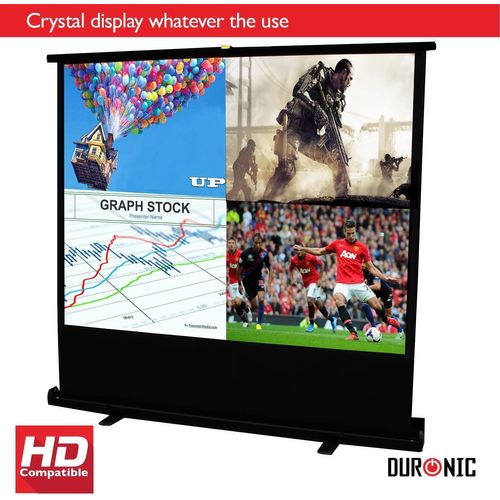 Fps100 /43 Ecran De Projection 4:3 Autoportatif De 100 Pouces 203 X 152 Cm 4k Full HD 3d