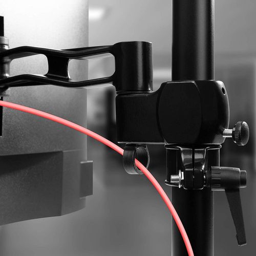 Dm351x3 Bk Support Écran Pour Bureau à Pince - Inclinable - Vesa 75/100 - 2 Extensions