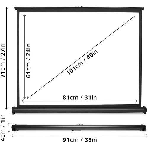 Dps40 Ecran De Projection De 40 Pouces