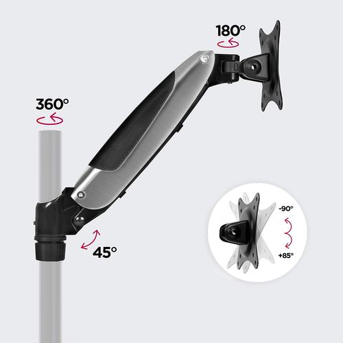 Dml6s1 Bras Complet Pour Support D'écran Compatible Avec La Gamme Dm65