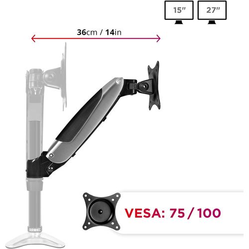 Dml6s1 Bras Complet Pour Support D'écran Compatible Avec La Gamme Dm65