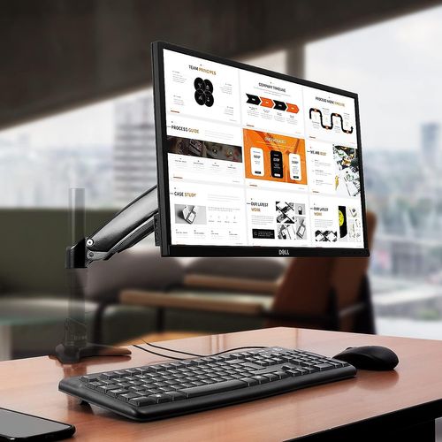 Bras Complet Pour Support D'écran Ajustement Vertical à La Volée Duronic Dml5s1