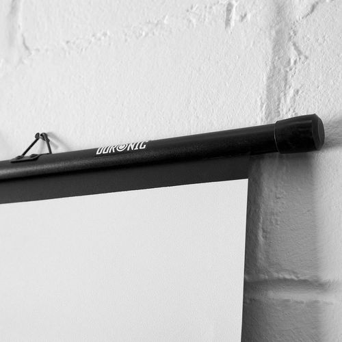 Ecran De Projection Bps50 /43 Avec Barres Et Crochets Pour Vidéoprojecteur - Toile De 50 Pouces
