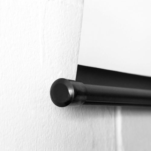 Ecran De Projection Bps50 /43 Avec Barres Et Crochets Pour Vidéoprojecteur - Toile De 50 Pouces