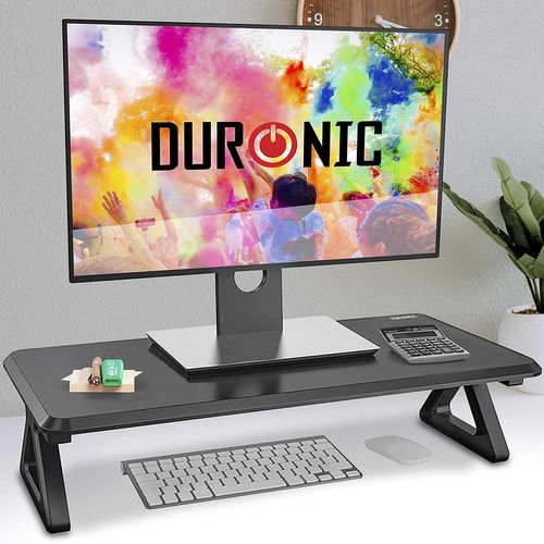 Rehausseur D'écran Dm06-1 Support Pour Écran PC Ordinateur Portable 62 X 30 Cm Hauteur De 15 Cm