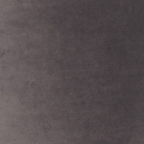 Repose-pieds Amara Carré Velours Gris Anthracite, Salon, 40 X 40cm