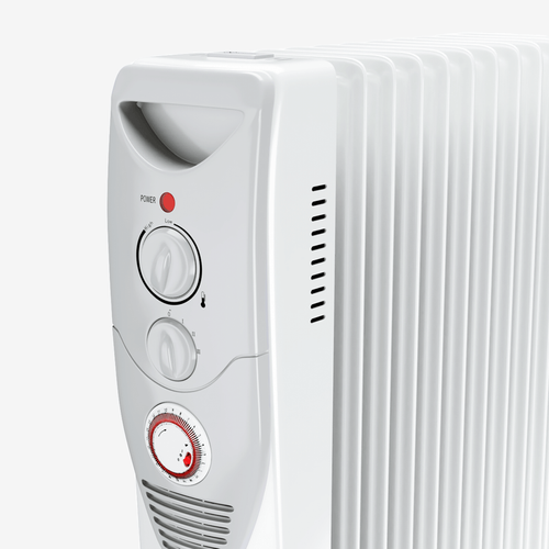 Radiateur à Bain D'huile 2500w Pro Breeze, 11 Colonnes