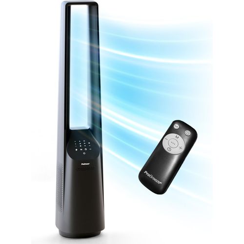 Ventilateur Colonne Sans Pales 101 Cm Avecoscillation - Noir