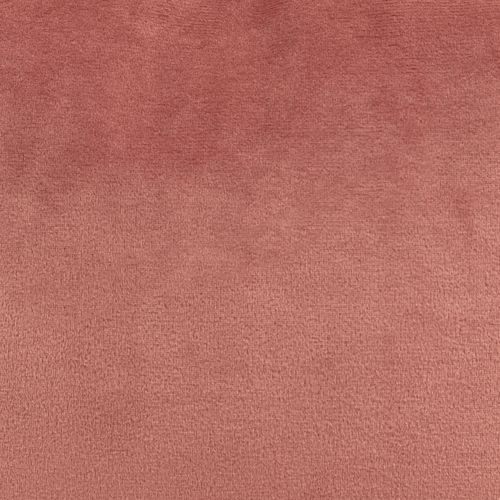 Repose-pieds Amara Carré Velours Aube Rose, Salon, 40 X 40cm