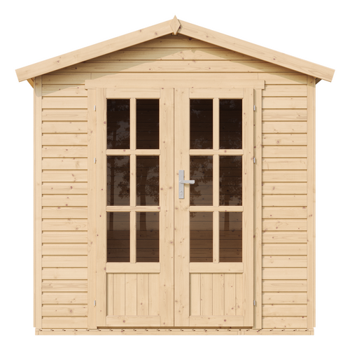 M351fb Cabane En Bois Avec Plancher-l233xp222xh233cm