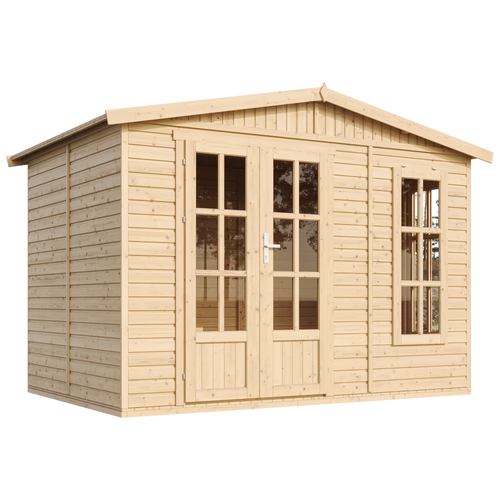 Abri De Jardin En Bois - M334fb - 6 M2 - L332xp222xh232cm