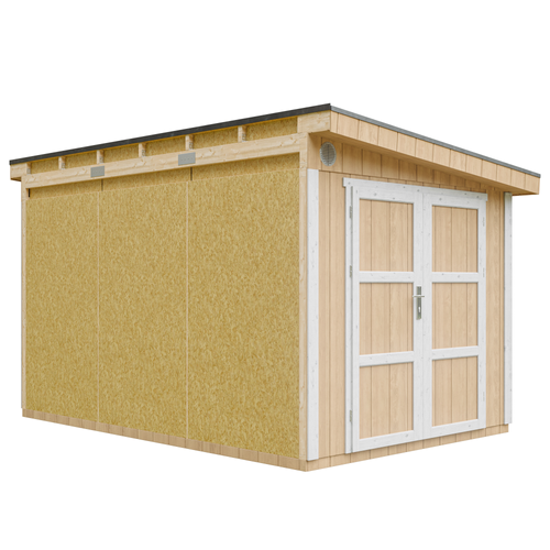 M939-harvest Honey Abri De Jardin Qualité Premium 8,68 M² - H231x248x412 Cm