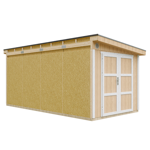 M940-harvest Honey Abri De Jardin Qualité Premium 11,47 M² - H231x248x530 Cm