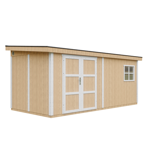 M940-harvest Honey Abri De Jardin Qualité Premium 11,47 M² - H231x248x530 Cm