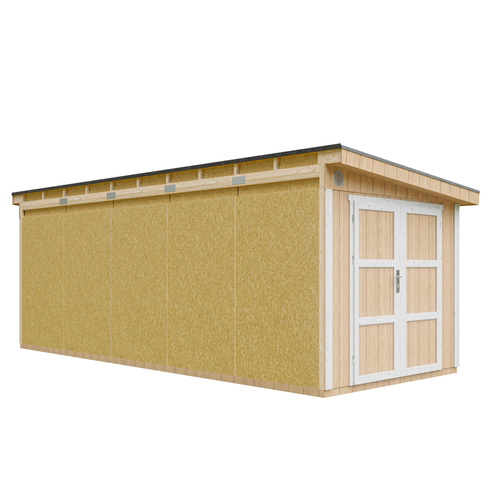 M941-harvest Honey Abri De Jardin Qualité Premium 14,30 M² - H231x248x648 Cm