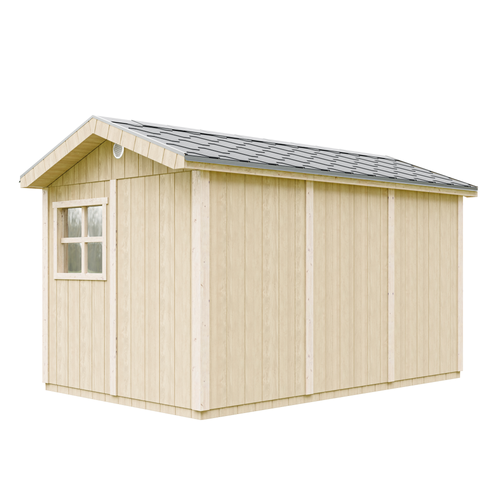 M914a-harvest Honey Abri De Jardin Qualité Premium 8,68 M² - H252x250x412 Cm