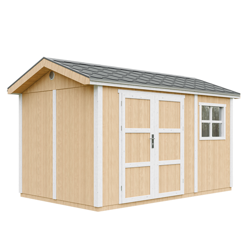 M914a-harvest Honey Abri De Jardin Qualité Premium 8,68 M² - H252x250x412 Cm