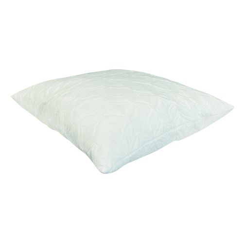 Lot De 2 Oreillers Fermes 60x60cm à Flocon Mémoire De Forme, Coussin Carré Promolinge