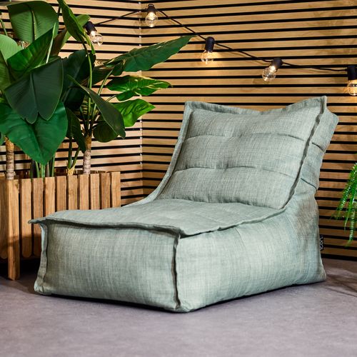 Pouf Chauffeuse Dolce Intérieur Et Extérieur Vert Sauge 75 X 96 X 75 Cm