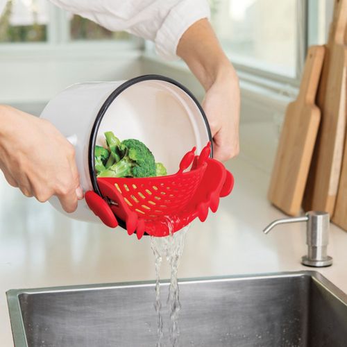 Passoire à Clipser Crabby Rouge