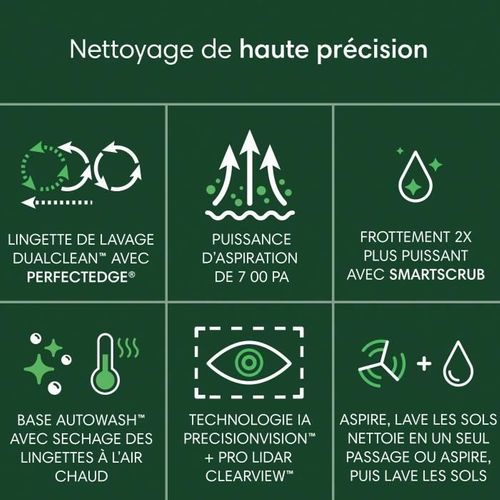 Irobot Roomba Plus 505 Combo + Autowash - Lavage Et Séchage à L'air Chaud - Precisionvision Ia