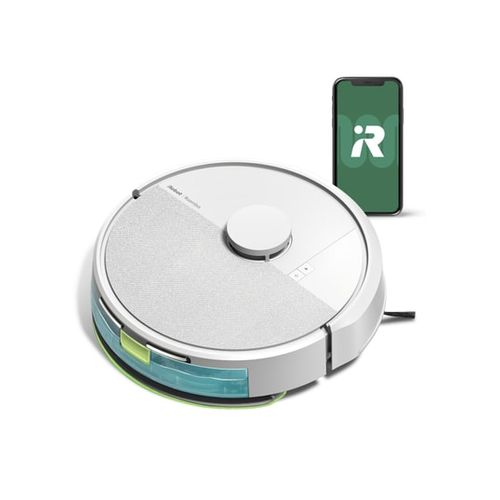 Aspirateur Robot Laveur - Roomba 105 Combo - 2h - 7000 Pa - 400 Ml - Blanc