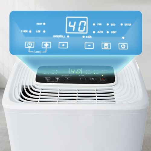 15 ㎡ Purificateur D'air Avec Réservoir D'eau 1.5l, Ecran LED