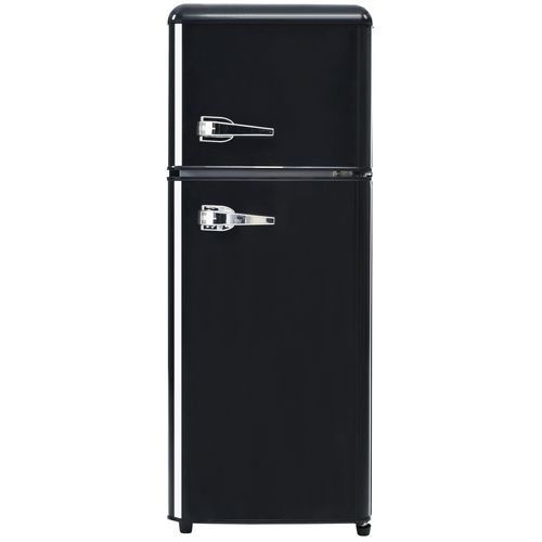 Réfrigérateur 2 Portes Compact 92 Litres - Largeur 45.5 x Hauteur 105,5 cm - Noir