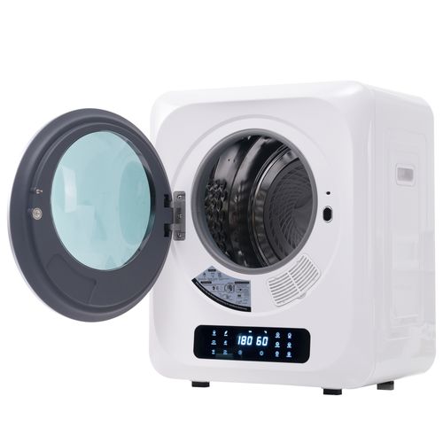 Sèche-linge Hublot 2.5kg, 850 W, Filtration Multiple, 6 Programmes, 6 Fonctions En Blanc