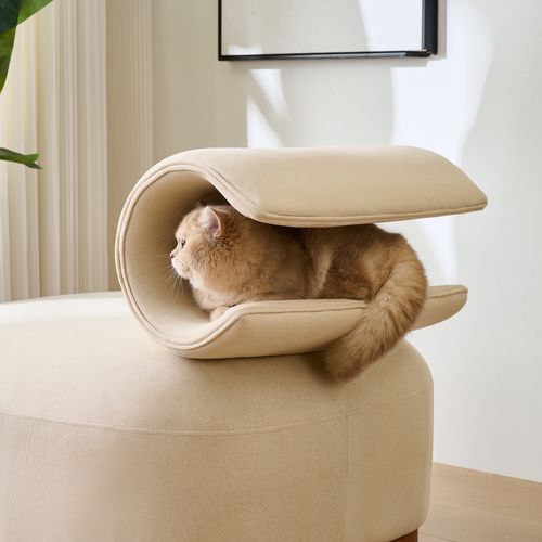 Fauteuil Fixe - 79×69×64cm - Beige