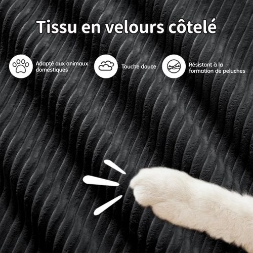 Canapé D'angle Relax - Canapé Modulable 3 Places- Avec 1 Repose-pieds- Cinéma,salon - Noir