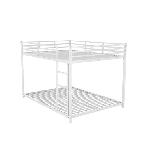 Lit Superposé 140x200 cm -en Fer-classique-blanc