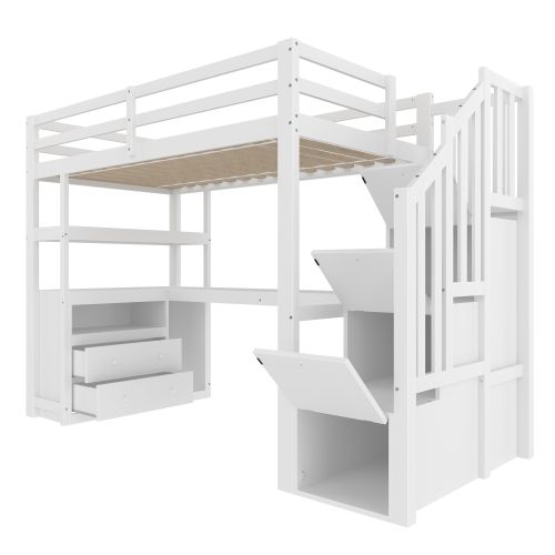 Lit Plat 140*200cm-lit Cabane -lit Enfant-barrière De Sécurité-vert