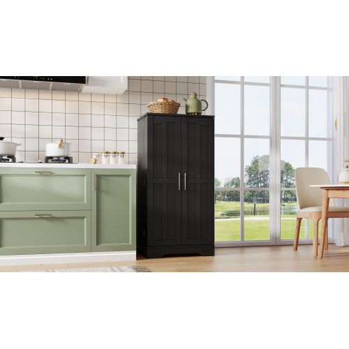 Meuble De Cuisine 120x60x 40cm-avec Éclairage LED-meuble De Rangement Cuisine-noir