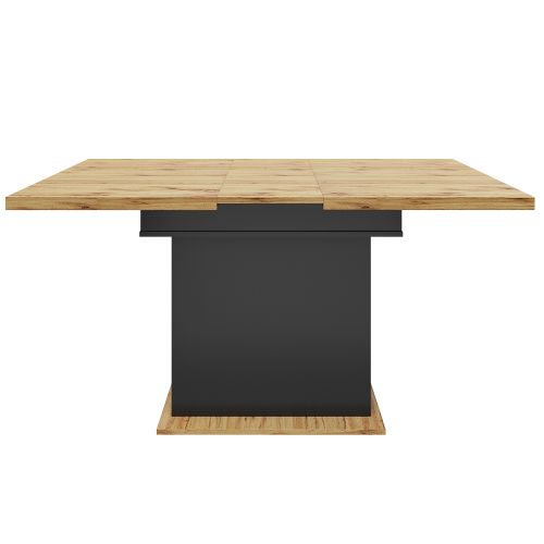 Table à Manger Extensible-table De Cuisine Gain De Place-pour 4 à 6 Personnes- Noire