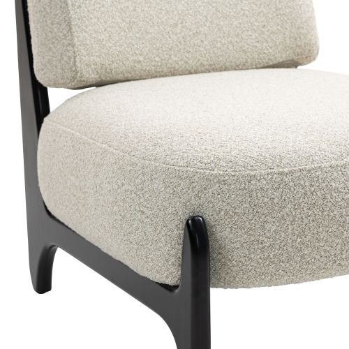 Fauteuil Fixe - blanc Et Noir