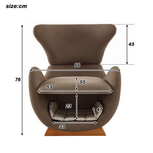 Fauteuil De Relaxation-canapé Simple-fauteuil Adapté Aux Animaux De Compagnie-brun